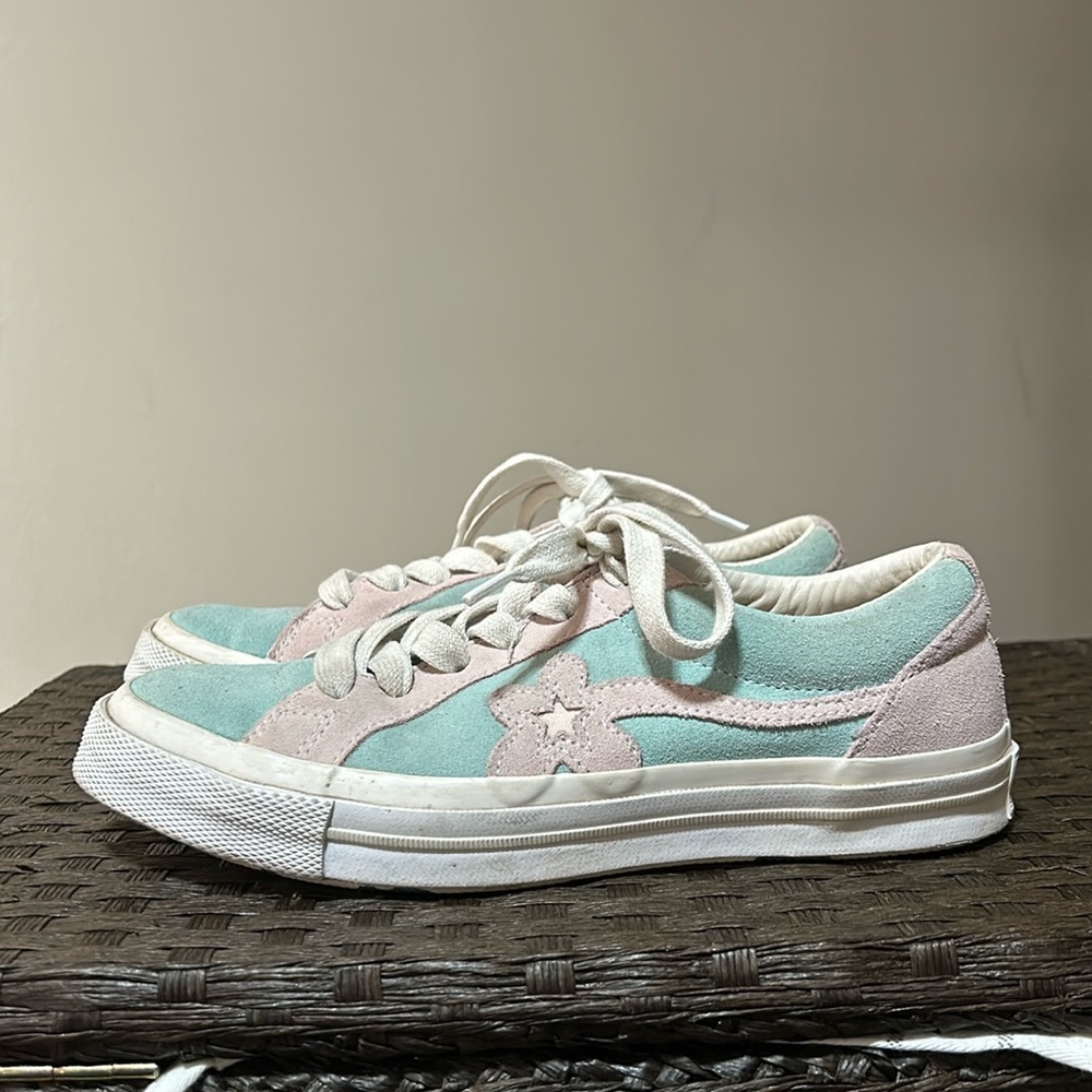 Golf Le Fleur Tyler the Creator Converse in Cotton Candy